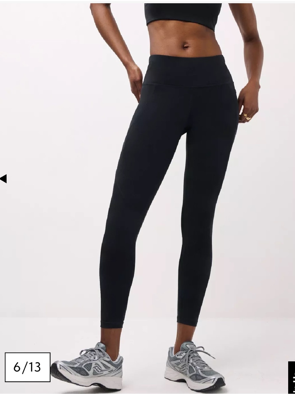 Sweaty Betty Power 7/8 Workout Leggings Black Size S